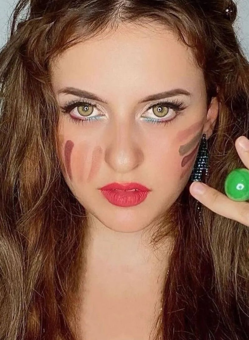 يونيبلينغ عدسات لاصقة ملونة هيمالايا البني (سنوية)