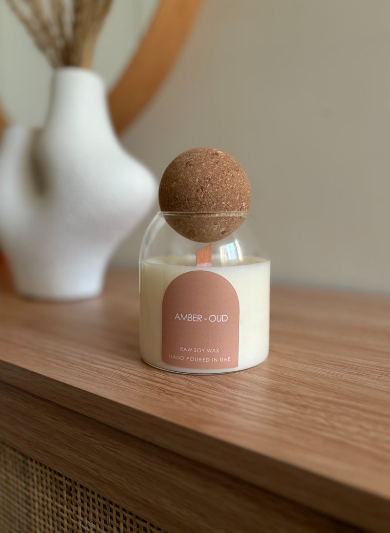 الواحة هدية رمضا نمجموعة هدايا رمضان شمعة عضوية - Image 4