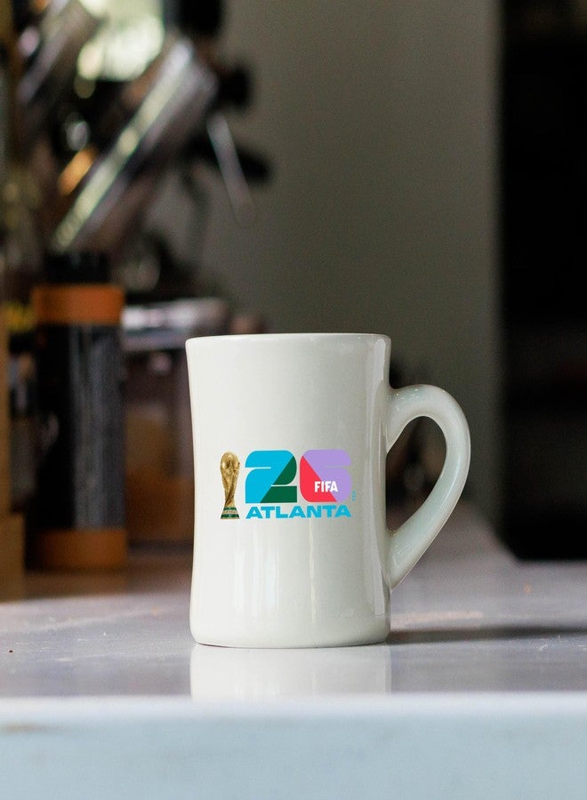 HONAV FIFA Atlanta 12 oz Diner Mug – Timeless 12oz Ceramic, Smooth Diner-Style Shine, Vintage Design – Great For Home Or Office Use - Image 4
