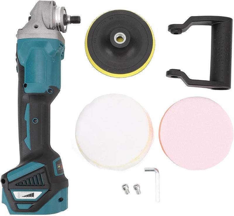 NOENNULL Cordless Car Polisher, 6 Speed Cordless Buffer Polisher 18V Battery Operated Brushless Portable Polishing Wax Machine for Polishing Machine - Image 3