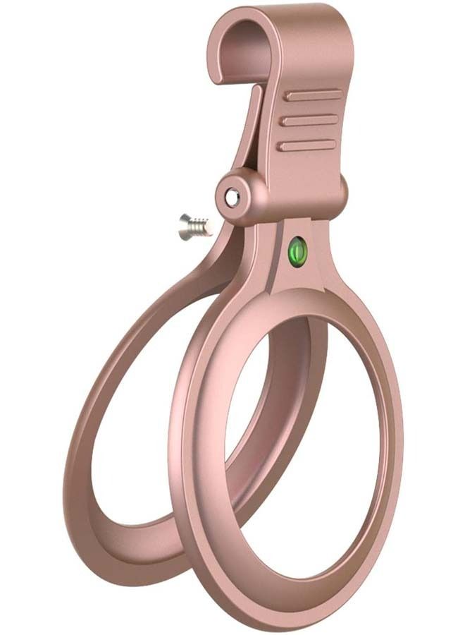 Rock Pow حافظة حماية بلوتوث Air Tag مع غطاء خطاف سلسلة المفاتيح - Image 2