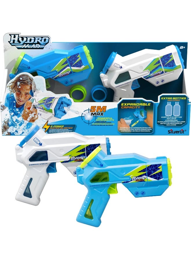 Silverlit Hydro M.A.D Mini Twin Pack Motorized Water Blaster Set (2 Pieces) - Image 2