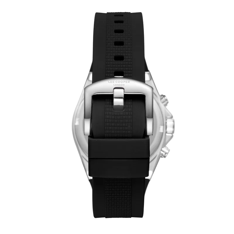 Lee Cooper  Men's Silicone Multi Function Watch LC08304.351 - 43 mm for Men | Best Price UAE