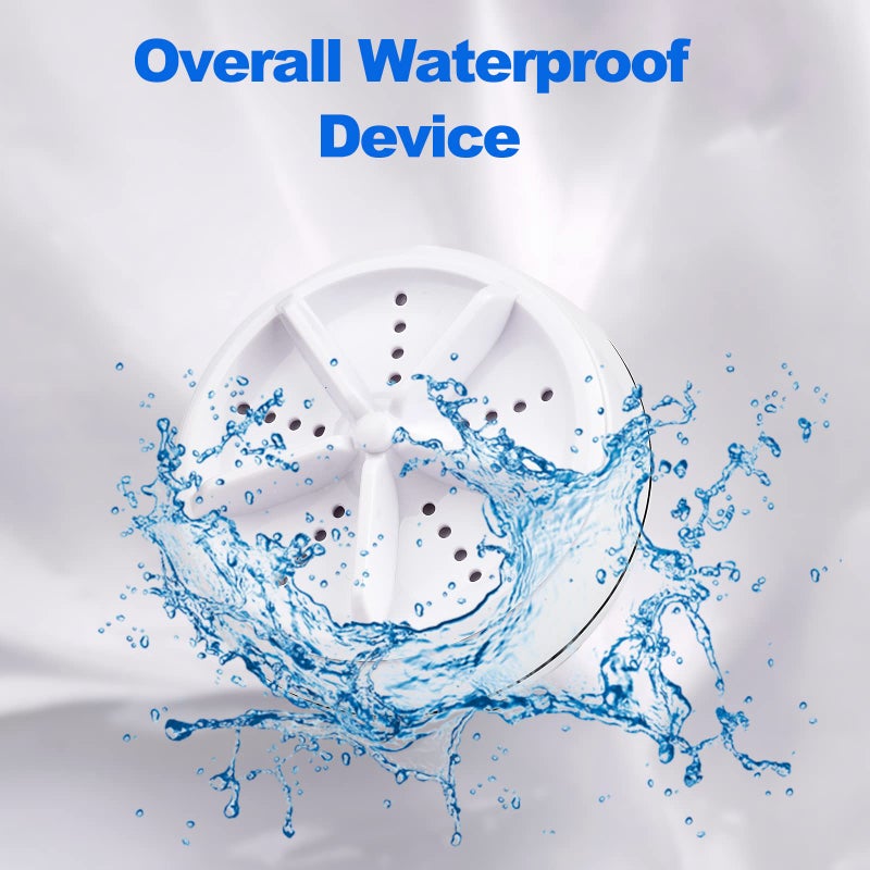 Luxury Stop Portable Washing Machine Mini Washing,Mini Dishwashers Portable Ultrasonic Turbo Disinfection Washing Machine with USB, Suitable for Home, Business, Travel, College Room, RV, Apartment - Image 5