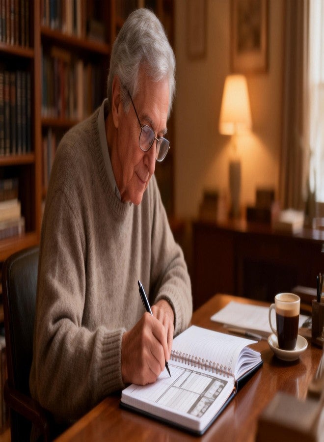 مفكرة كيركسي الغذائية وسجل الأعراض لتتبع ثلاث وجبات يوميًا، والنوم، وحركة الأمعاء، إلخ / متتبع الأعراض، غلاف حلزوني - Image 4