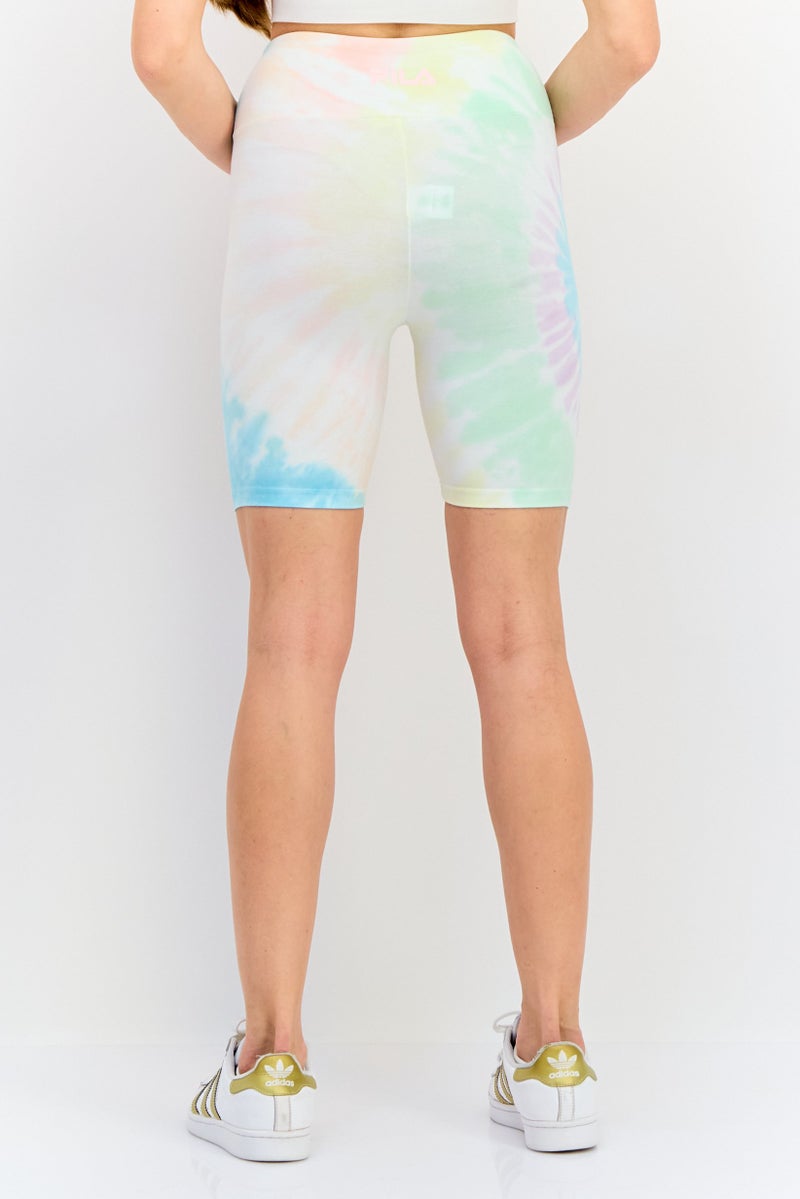 FILA شورتات دراجات رياضية نسائية، متعددة الألوان - Image 2