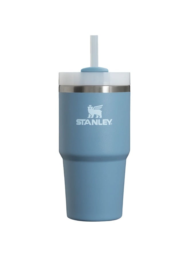 Stanley 20oz Stanley Quencher 2.0 Tumbler Insulated Travel Cup with Handle & Straw – Indigo - Image 1