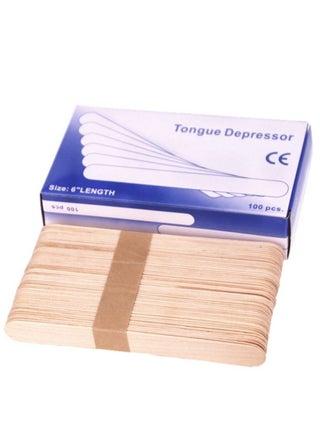 100-Pieces Disposable Wooden Tongue Depressor Waxing Spatula - pzsku/Z9722F186C0DD978305B1Z/45/_/1709476027/39337610-c3c6-481d-be3e-fd6408f32c3e