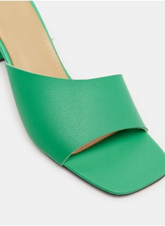 TGS Curved Mid Heel Mule  - Image 4