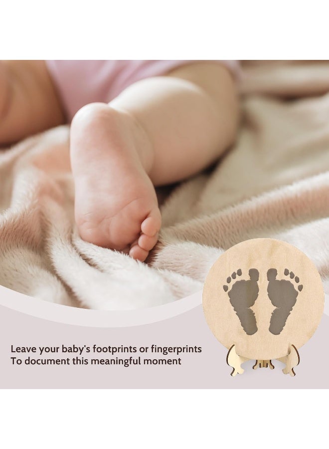 Jeffdad Wooden Baby Name Announcement Sign, 7.08" Birth Announcement Sign Hello World Newborn Photo Prop for Babies for Baby Shower Party Gift Keepsakes (Pink) - Image 4