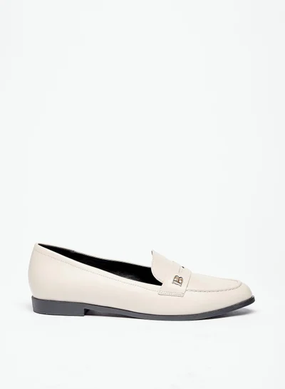 فلورا بيلا من شو إكسبرس Womens Solid Loafers with Metallic Accent