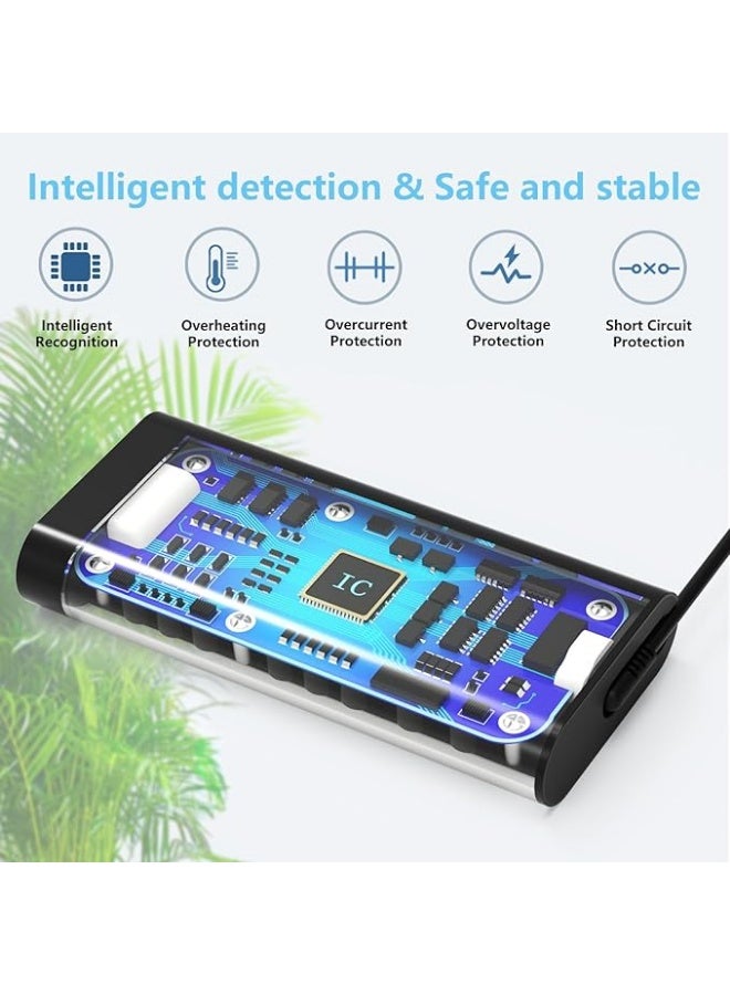 Terabyte 130W USB C Laptop Charger Compatible with Dell XPS 15 17 9520 9575 9500 9700 Dell Precision 5530 2in1 5570 5550 5750 5760 5530 Latitude 7210 7310 7410 9410 9510 5420 Type C AC Adapter Power - Image 2