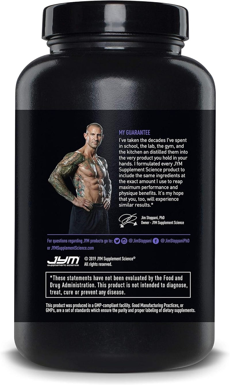 JYM Supplement Science ZMA JYM Zinc  Magnesium Supplement  Zinc Magnesium and Vitamin B6 YM Supplement Science 90 Vegetarian Capsules - Image 5