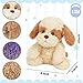 Easfan Microwavable Weighted Stuffed Animals Puppy Plushie for WarmthComfort Cute Soft Plush Toys for Adults Kids11inch - Image 4