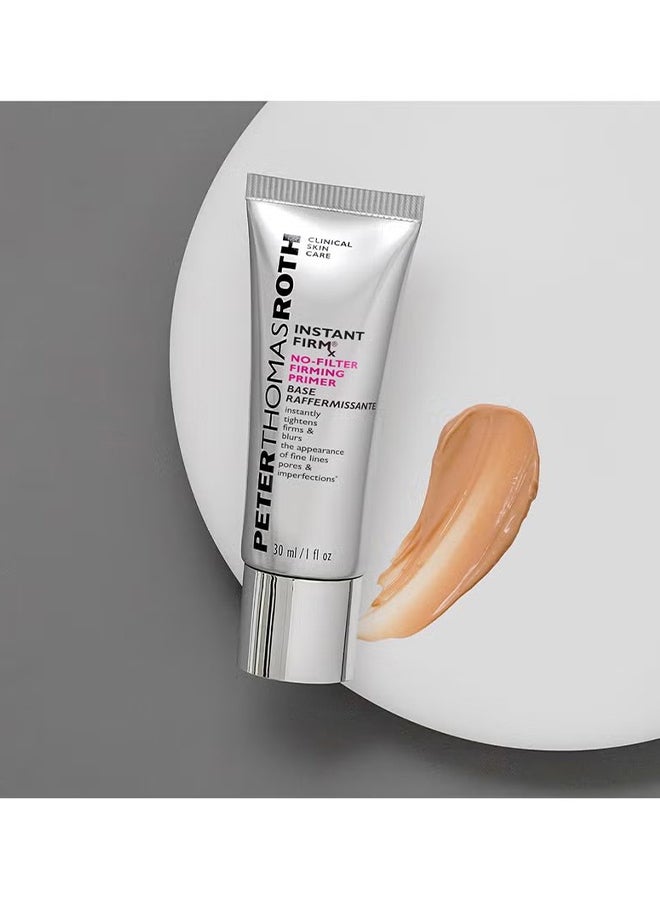 Peter Thomas Roth | Instant FIRMx® No-Filter Primer, Instant Skin Tightener, Skin Firmer, Makeup Primer For Face, Blurring Face Primer, 30 ml / 1 fl oz