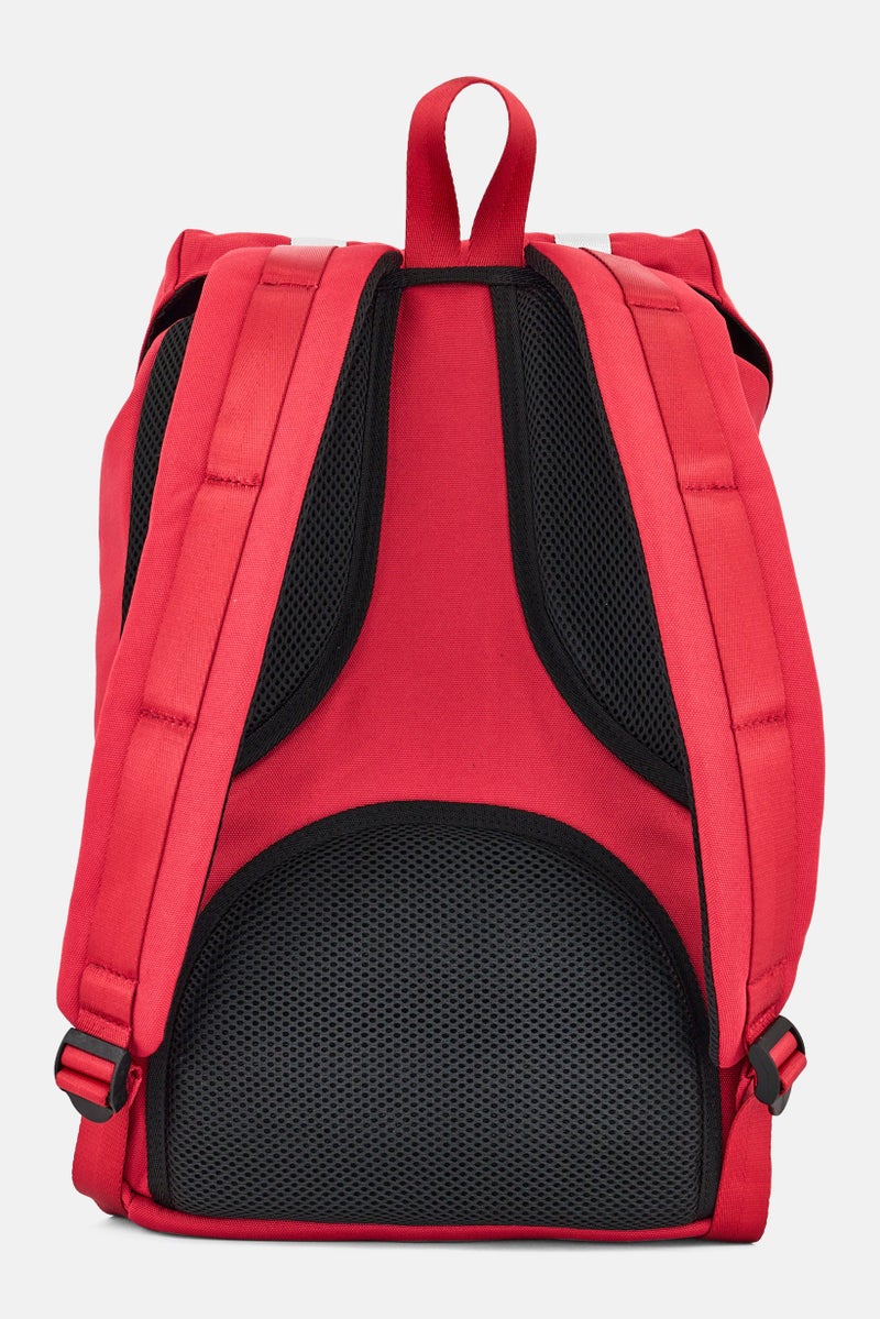Scuderia Ferrari Men Brand Logo Backpack, Red - Image 4