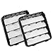 MK-Morzon Body Side Aperture Exhauster Cab Vents Compatible with Jeep Dodge Ram 1500 2500 3500 Cab Rear Air Pressure Cabin Vents Replaces 68323649AB 2Pcs - Image 2