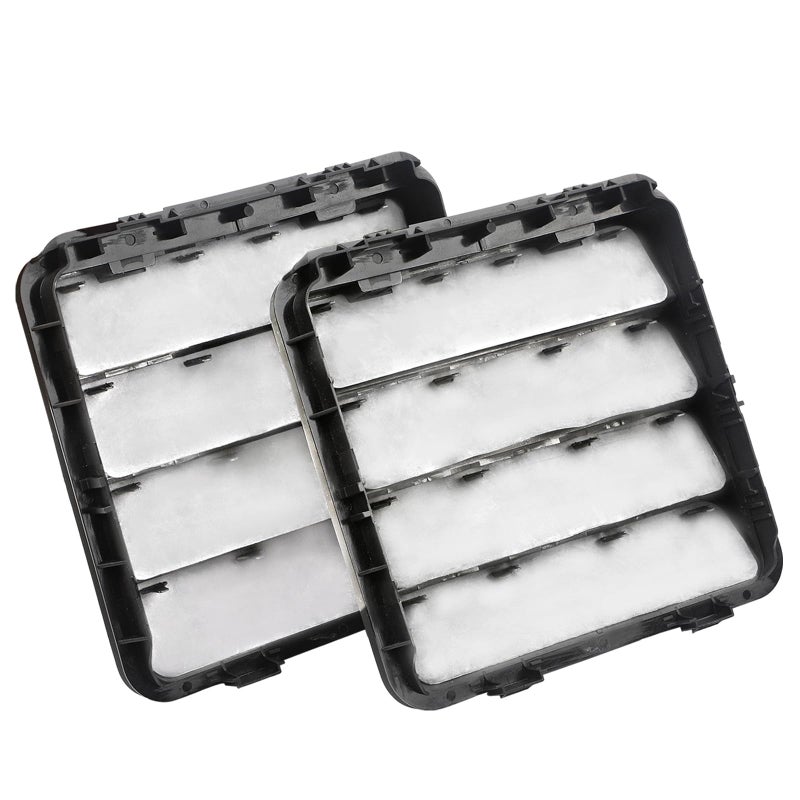 MK-Morzon Body Side Aperture Exhauster Cab Vents Compatible with Jeep Dodge Ram 1500 2500 3500 Cab Rear Air Pressure Cabin Vents Replaces 68323649AB 2Pcs - Image 3