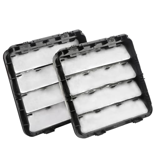 MK-Morzon Body Side Aperture Exhauster Cab Vents Compatible with Jeep Dodge Ram 1500 2500 3500 Cab Rear Air Pressure Cabin Vents Replaces 68323649AB 2Pcs - Image 1