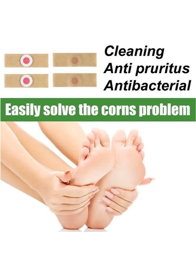 EELHOE 30 Pcs Wart Removal Pads, Treatment Relief Corn Pain and Foot Care, Clean Anti-Itting and Antibacterial Patches - Image 5