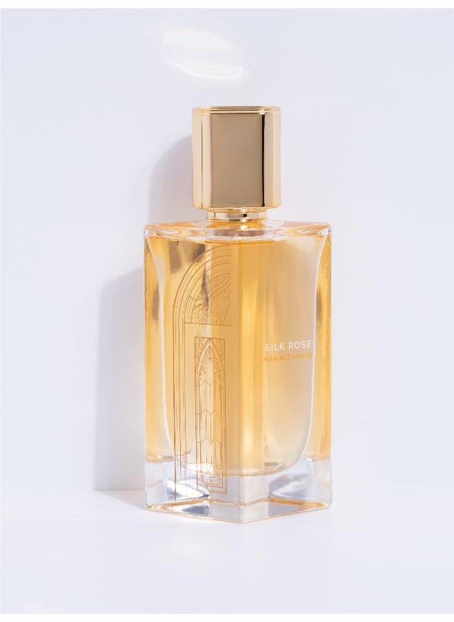 Maa Althahab MAA ALTHAHAB Silk Rose EDP | Long-Lasting & Luxurious Floral-Oriental Scent | 75 ML | For Men & Women Who Appreciate Elegance & Sensuality  - Image 1