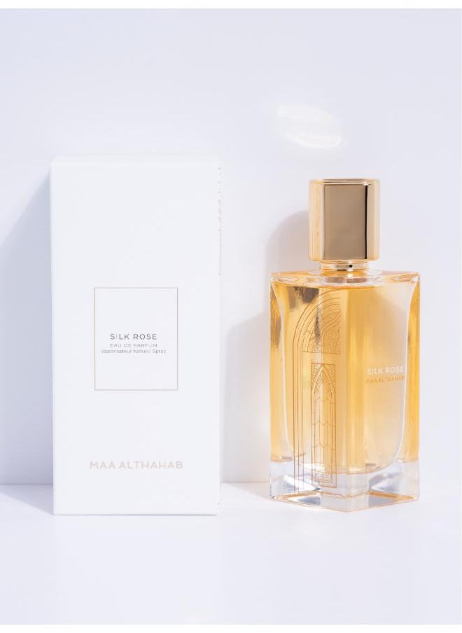Maa Althahab MAA ALTHAHAB Silk Rose EDP | Long-Lasting & Luxurious Floral-Oriental Scent | 75 ML | For Men & Women Who Appreciate Elegance & Sensuality  - Image 2