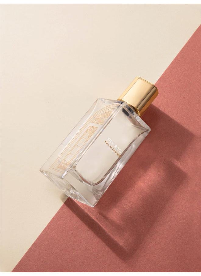 Maa Althahab MAA ALTHAHAB Silk Rose EDP | Long-Lasting & Luxurious Floral-Oriental Scent | 75 ML | For Men & Women Who Appreciate Elegance & Sensuality  - Image 3