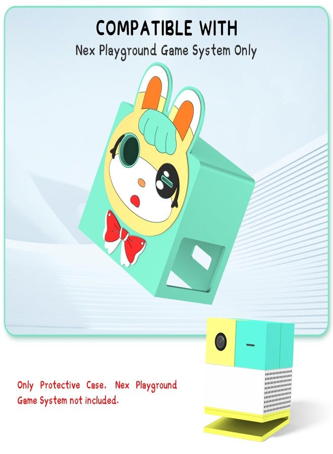 Wacanc Cute Cartoon Kawaii Silicone Case Cover for Nex Playground Game System,Anti Slip Shockproof Protective Case Compatible with Nex Playground Game System - Image 2