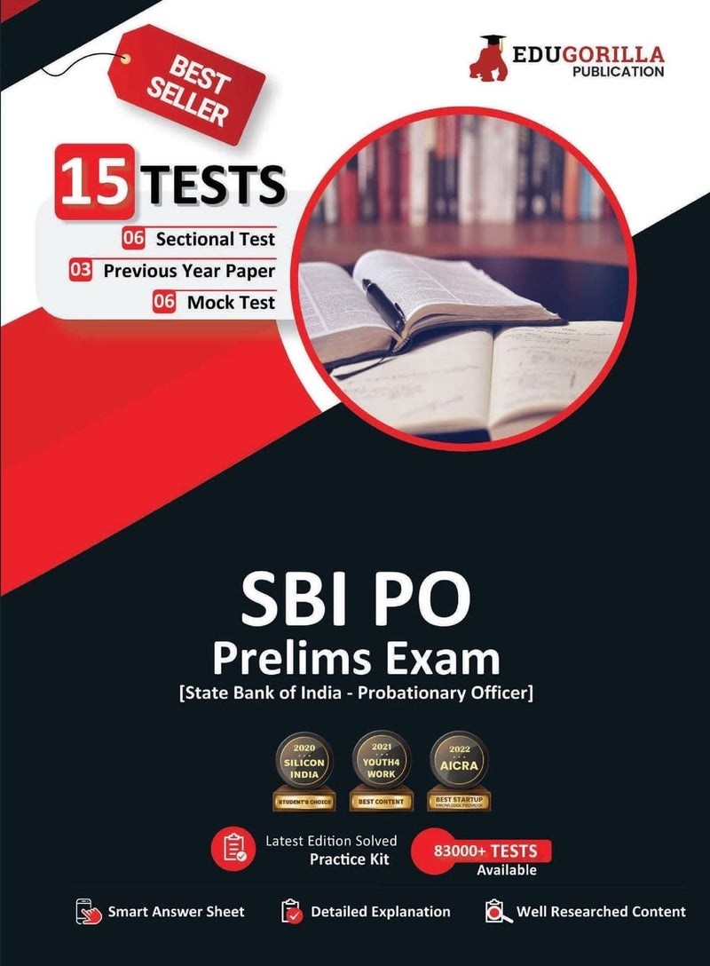 SBI PO Prelims Exam 2024 : Probationary Officer (English Edition) - 6 Full Length Mock Tests, 3 Previous Year Papers and 6 Sectional Tests with Free Access to Online Tests  - Image 1