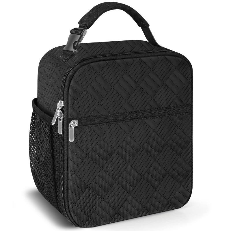 esouler Lunch Box for Men Women Adults Small Insulated lunch Tote Bag for Work Picnic Beach- Reusable Portable Lunch box - Image 1