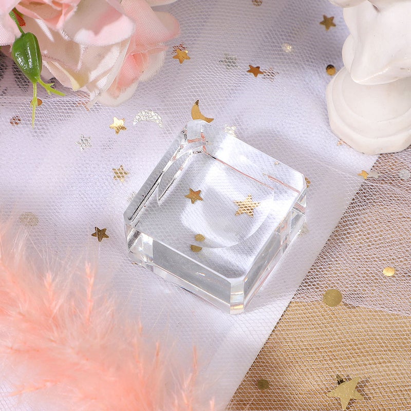 2pcs Decorative Crystal- Stand Delicate Crystal Base Home Office Crystal Sphere Craft Stand - Image 4