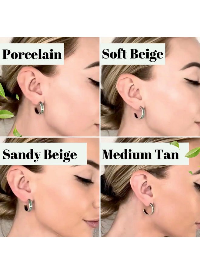 Fifth & Skin Fifth & Skin: Better’n Ur Skin Liquid Foundation (PORCELAIN) - Natural, Organic, Vegan, Cruelty-Free - Gluten-Free Beauty with Buildable Coverage and Palm-Free Luxury - 1 oz  - Image 3