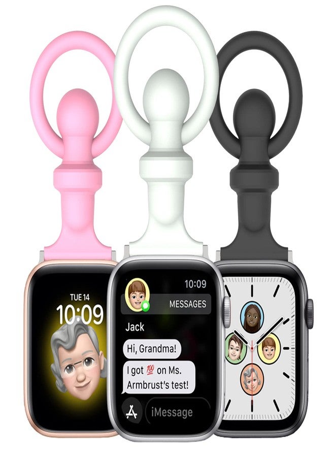 YwonShne Fob Strap Compatible with Apple Watch Clip 38mm 40mm 41mm 42mm 44mm 45mm 46mm 49mm, Watch Bands for Women Nurse Replacement Strap for iWatch Series 11 10 9 8 7 6 5 4 3, Ultra 3 2 1, SE 3 2 1 - Image 1