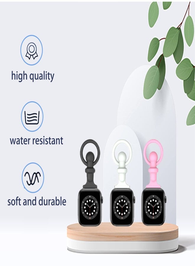 YwonShne Fob Strap Compatible with Apple Watch Clip 38mm 40mm 41mm 42mm 44mm 45mm 46mm 49mm, Watch Bands for Women Nurse Replacement Strap for iWatch Series 11 10 9 8 7 6 5 4 3, Ultra 3 2 1, SE 3 2 1 - Image 3