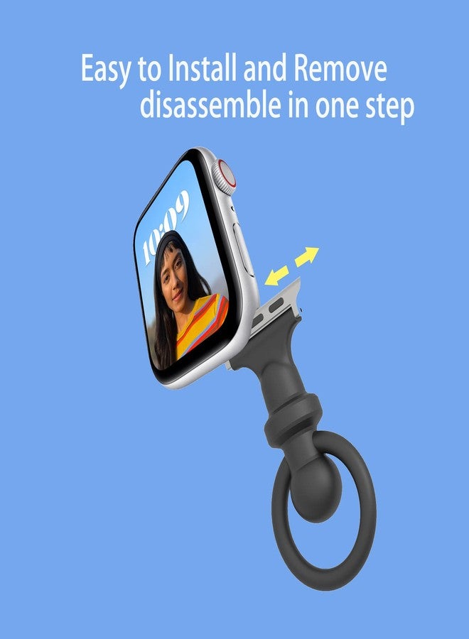 YwonShne Fob Strap Compatible with Apple Watch Clip 38mm 40mm 41mm 42mm 44mm 45mm 46mm 49mm, Watch Bands for Women Nurse Replacement Strap for iWatch Series 11 10 9 8 7 6 5 4 3, Ultra 3 2 1, SE 3 2 1 - Image 4