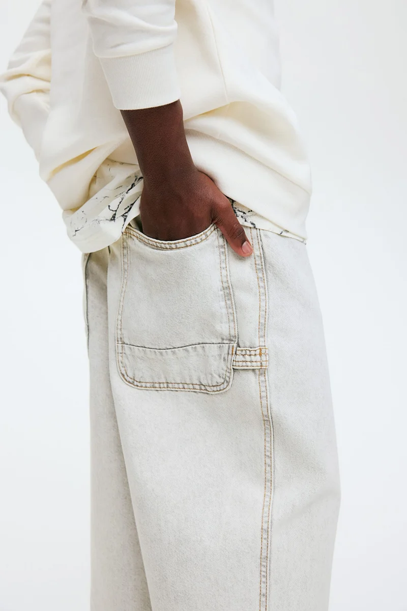 اتش اند ام Baggy Fit Jeans