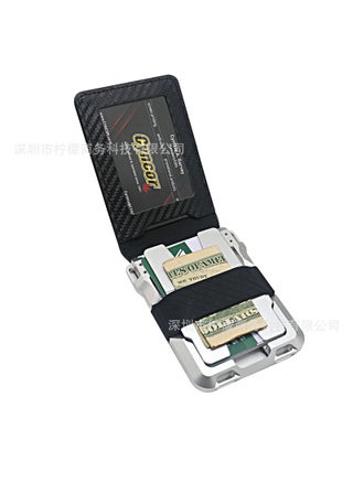 Factory Direct driving license wallet metal RFID card holder card holder anti-theft brush aluminum alloy credit card holder bank cardSilver Metallic Carbon Fiber Pattern Silver Metallic Carbon Fiber Pattern - pzsku/Z9723DF0967DFA14D6C8BZ/45/1746220475/d02c9a36-75f0-4caa-9740-1fd9f28edc1e