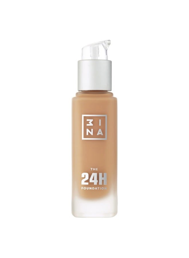 3INA The 24H Foundation 641-24H Long-Wearing Formula - Medium To High Buildable Coverage - Smooth Matte Finish - Expanded Shade Selection - Waterproof, Cruelty Free, Vegan Makeup - 1.01 Oz - Image 1