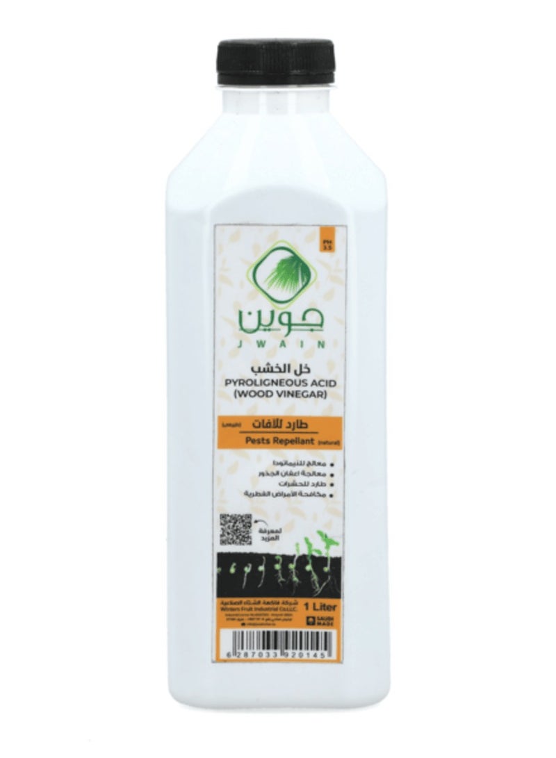 جوين حمض البيروجنيوس، خل الخشب، طارد طبيعي للآفات، 1 لتر - Image 2