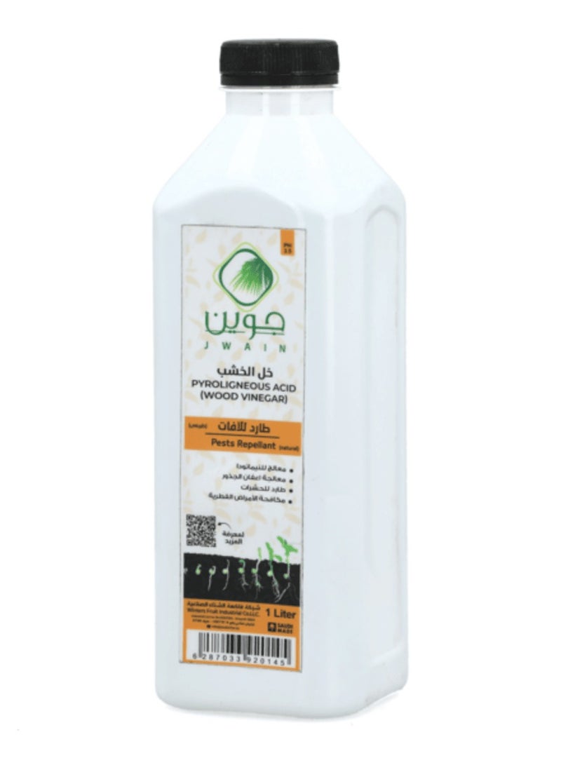 جوين حمض البيروجنيوس، خل الخشب، طارد طبيعي للآفات، 1 لتر - Image 3