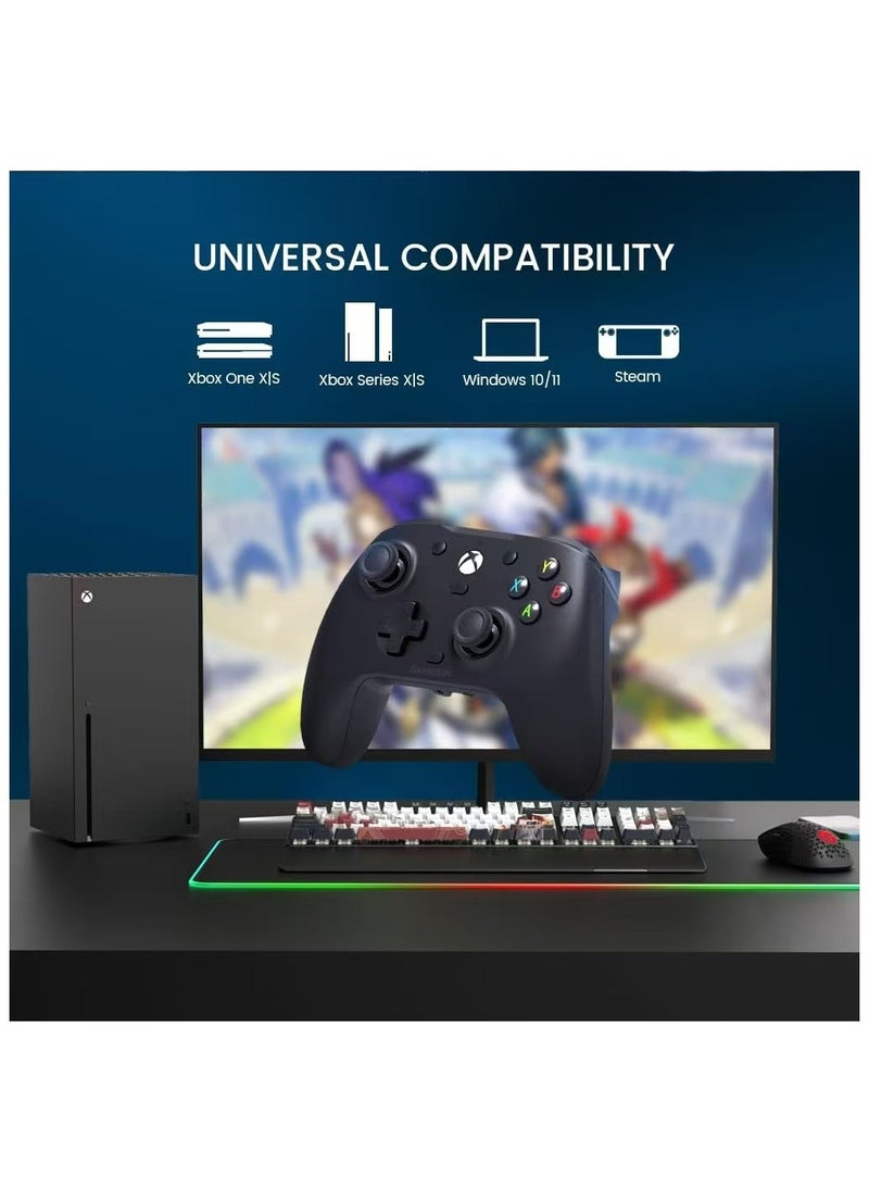 General - Professional Gamepad GameSir G7HE Wired Xbox Gaming Controller Officially licensed Controller for Xbox Series X/S Xbox One Windows 10/11 PC Plug and play Video Game Controller with Hall Effect Sticks White - Image 1