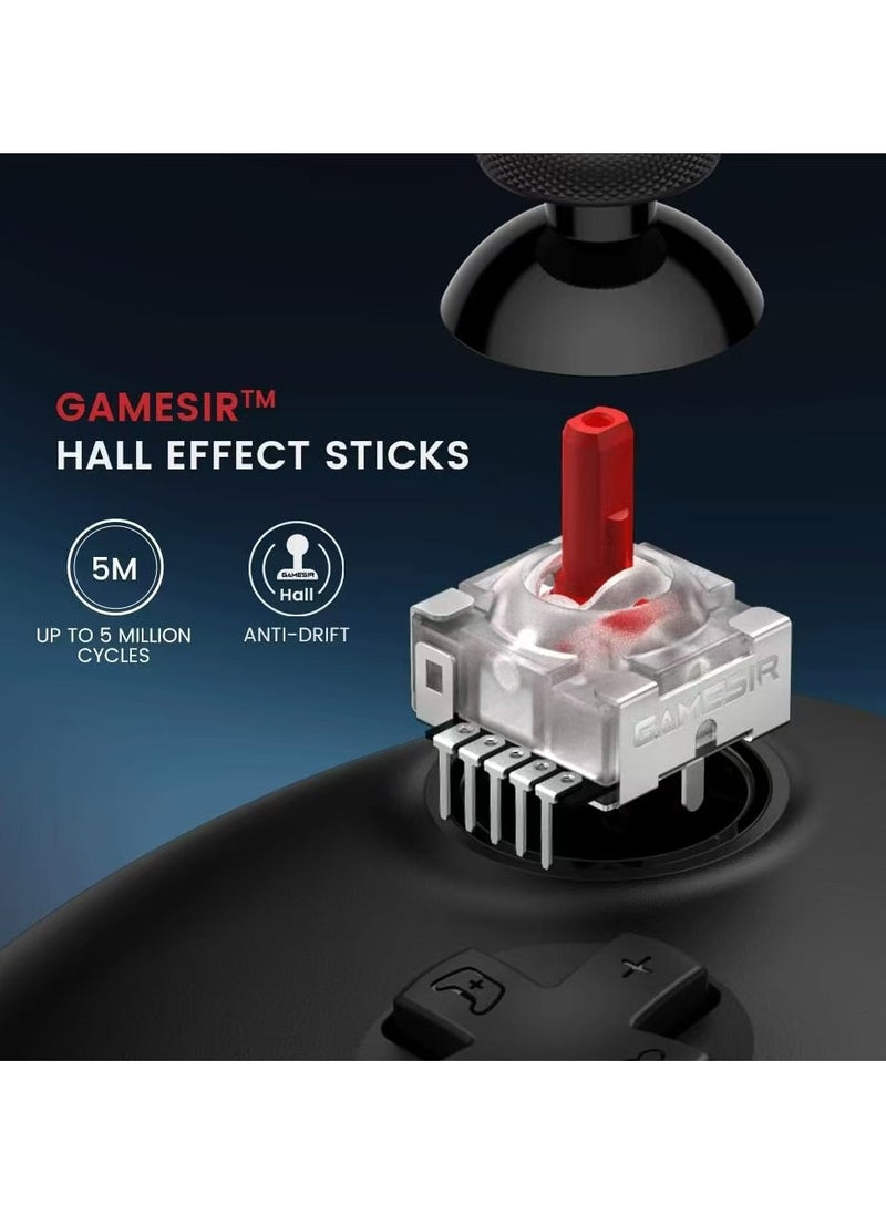 General - Professional Gamepad GameSir G7HE Wired Xbox Gaming Controller Officially licensed Controller for Xbox Series X/S Xbox One Windows 10/11 PC Plug and play Video Game Controller with Hall Effect Sticks White - Image 1