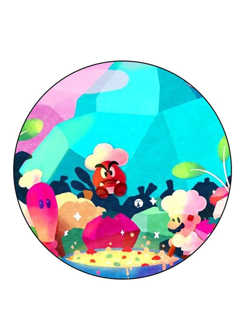 RKN Video Game Super Mario Printed Mouse Pad  Multicolour