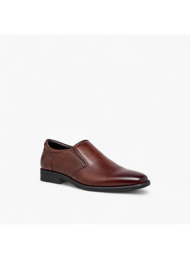 ال بي ال من شو اكسبرس Men Textured Slip-On Loafers