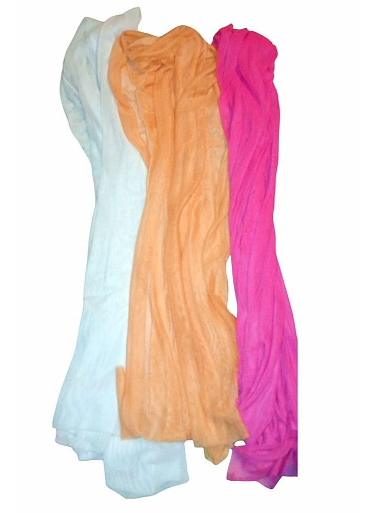 3-Piece Lace Hijab Set, 190 x 54 cm - Image 2