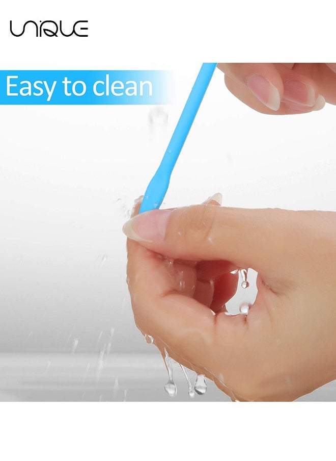 Unique - 8 Pieces Colored Silicone Stir Sticks, Resin Mixing Stick Reusable DIY Epoxy Beauty Beauty Tools Stick, Paint, Art, Mask, Kitchen Stirring Stick (8 Colors) - Image 1