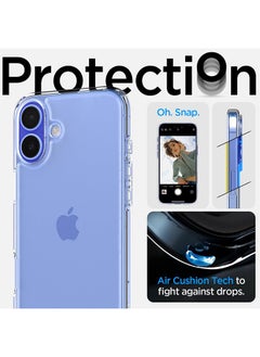 X-level iPhone 16 Clear Case Cover, Ultra Thin Silicone Shockproof Back Cases Transparent Protective Phone Case, Anti-Yellowing&Anti-Scratch,  Waterproof, Dirt & Oil Proof Covers - Crystal Clear  - Image 5