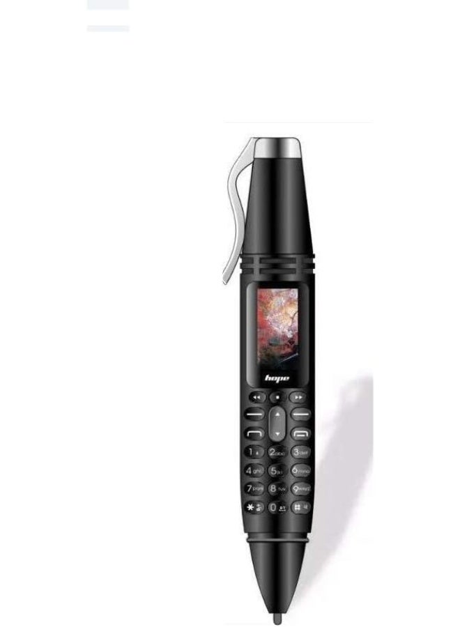 Hope Pen Mini GSM Mobile Phone – Dual SIM, Built-In Camera, Flashlight & Bluetooth - Image 1