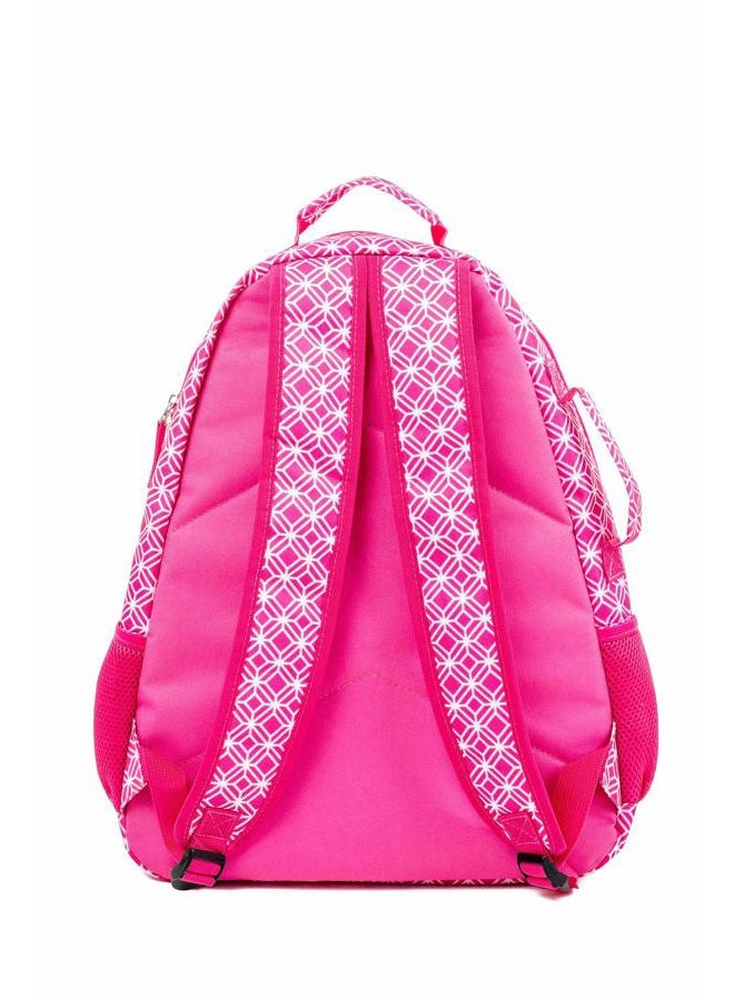 Thorza Tennis Racket Backpack for Women – Lightweight Tennis Bag Stores 2 Rackets, Balls, and Sports Gear – Backpack Only Pink - Image 3