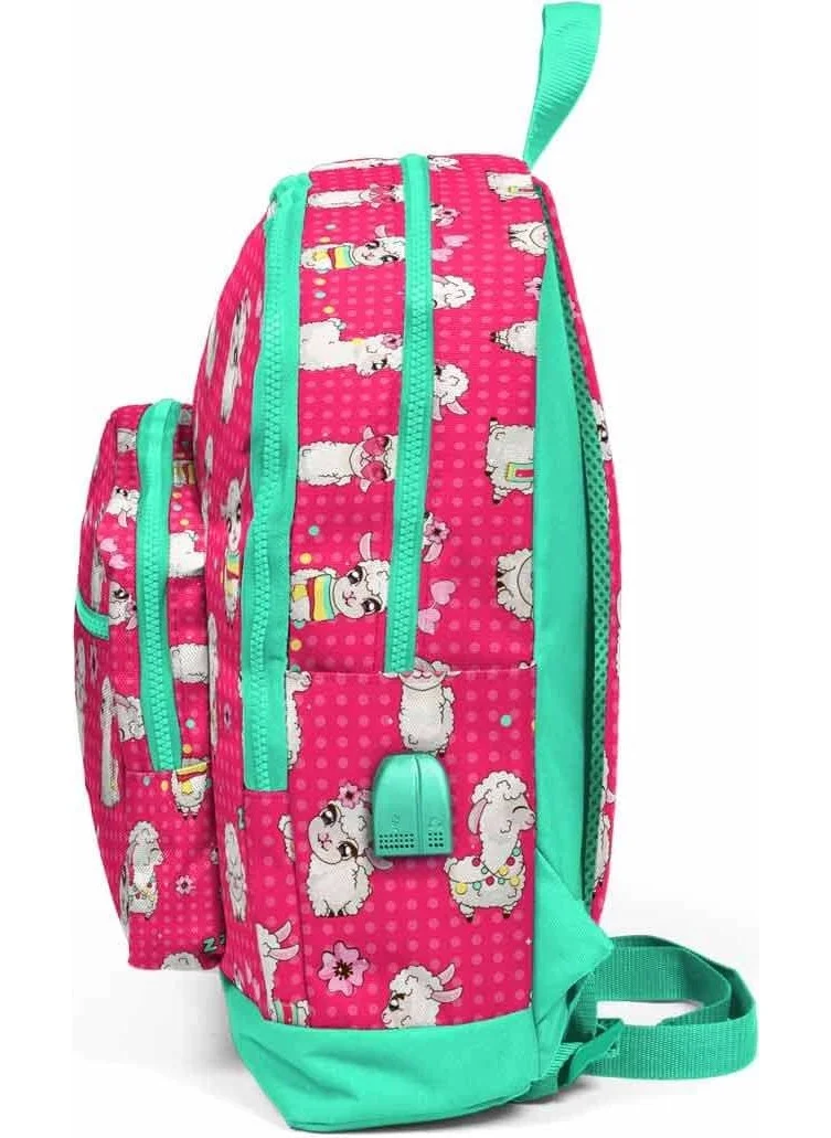 CORAL HIGH 23268 Backpack with USB Connection